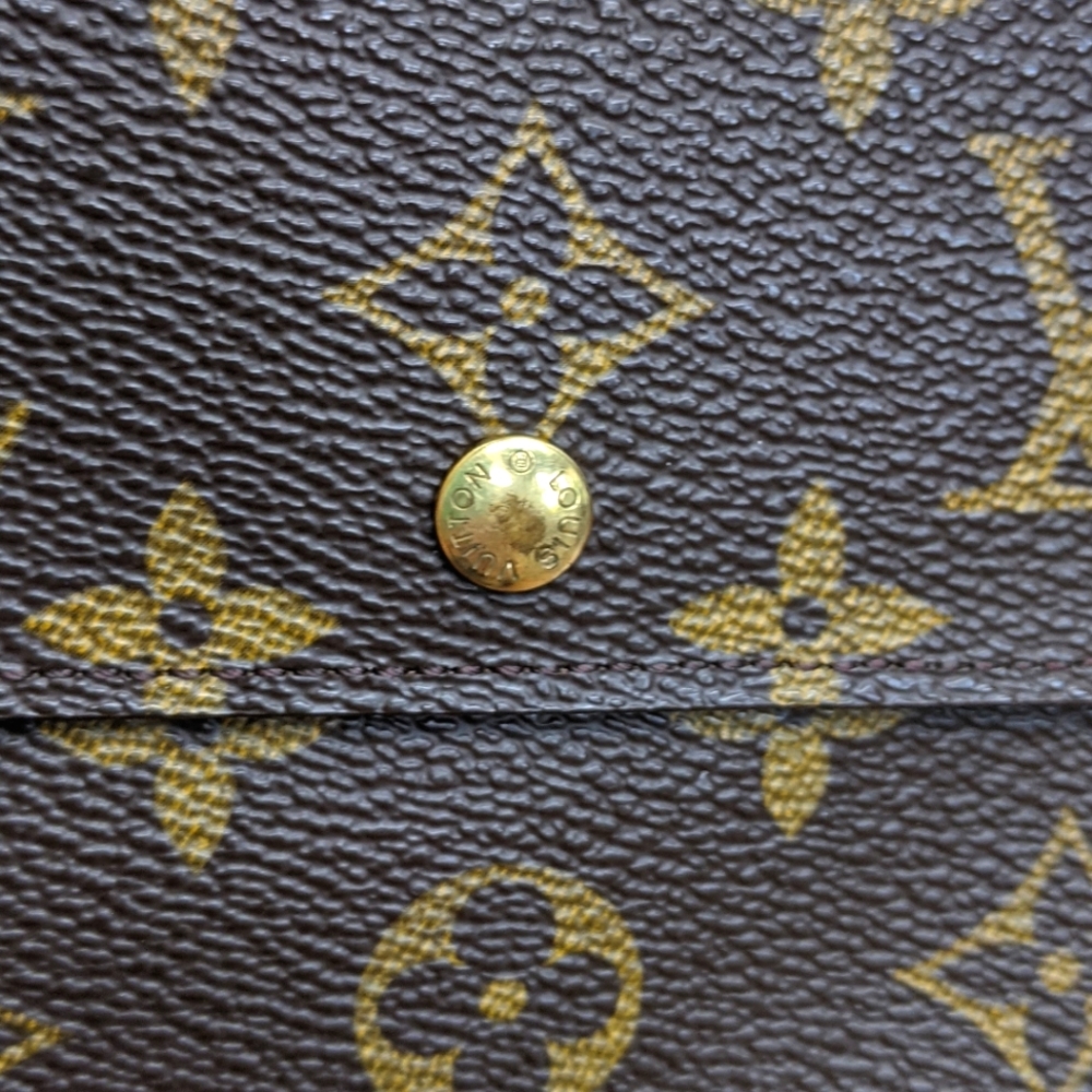 LV Tresor Porte Monogram Etui Papier Trifold - Picture 6 of 17